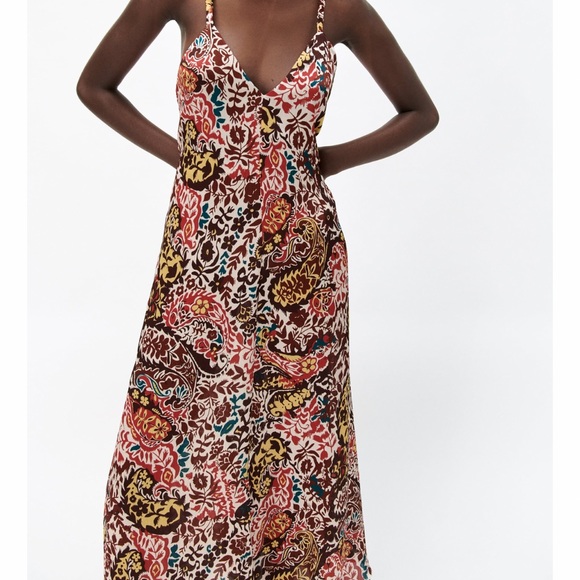 Zara Print Dress - Picture 6 of 10